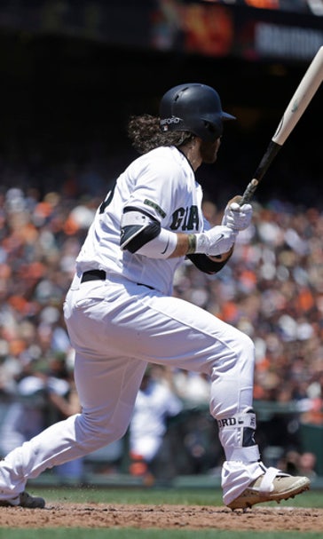 Cueto bounces back as Giants top Braves 7-1 (May 28, 2017)